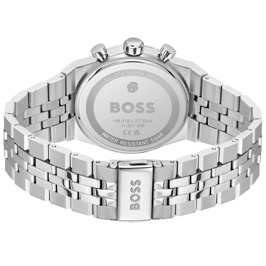 BOSS 1514307 Candor Watch Silver | Mainline Menswear us